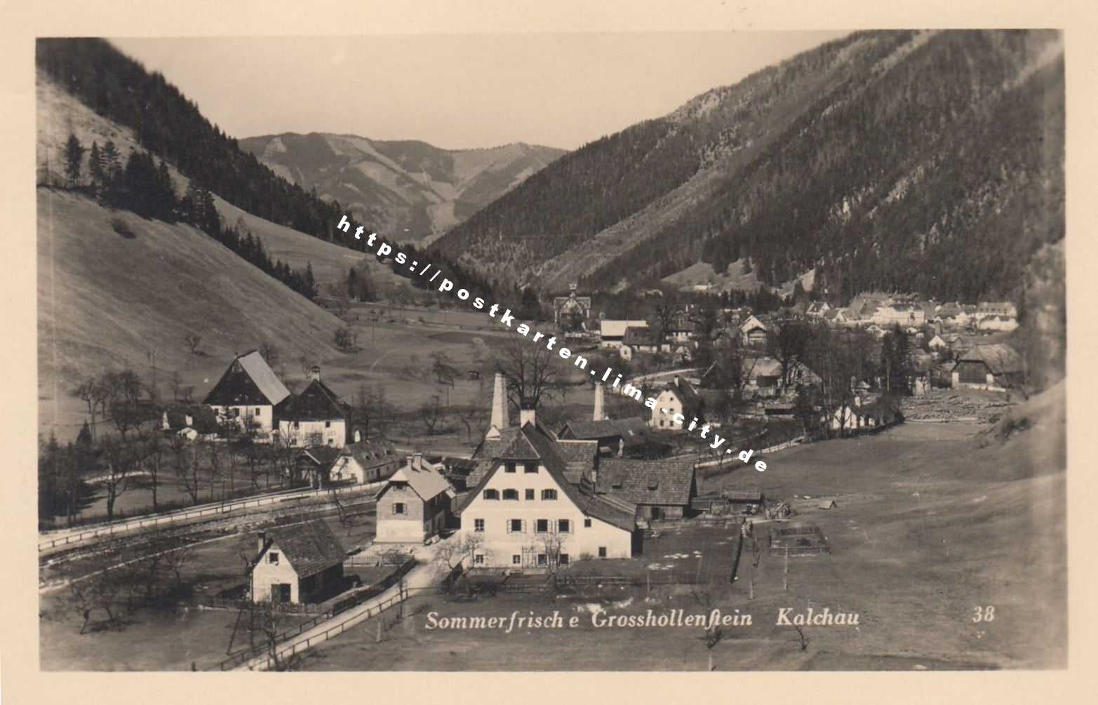 Groß Hollenstein Kalchau 1939